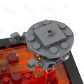 Interstellar Movie Series Starfighters Building Blocks Creative Mustafa Planet Scene Military Bag Model DIY Bricks Toys For Kids. 