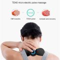Electric Neck Massager LCD Display Neck Stretcher 8 Mode Cervical Massage Patch Pulse Muscle Stimulator Portable Relief Pain or Muscle Pain Relief and Shoulder Relaxation. 