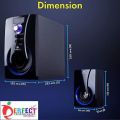 WOOFER SPEAKER 2.1 PERFECT SHOOTER 410- HIGH BASS HOME THEATER WITH ALL OPTIONS.. 
