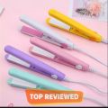 Mini Hair Straightener And Straightner -Girls Favourite -Electric Curling Iron 2 in 1- Curling Iron,Mini Hair Straightener ,Flat Iron Beard Straightener,Portable Hair Straightener-Mini Straightner For Girls. Portable Straightner. Colour full Straightner.. 