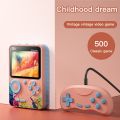 G5 3.0 Inch Full color Screen Handheld Game Console With 500 Retro Game Portable Game Consoles 1000mAh Rechargeable Battery. 