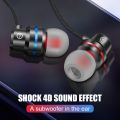 3.5MM Type C Hifi 4D Sound Heavy Bass Headphone Wired Gaming Sport Earphone Wire Earbuds Stereo Headset Music Handsfree Earpiece. 