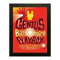 Iron Man Themed Quotation Wall Art Frame For Home Décor - OFD214. 