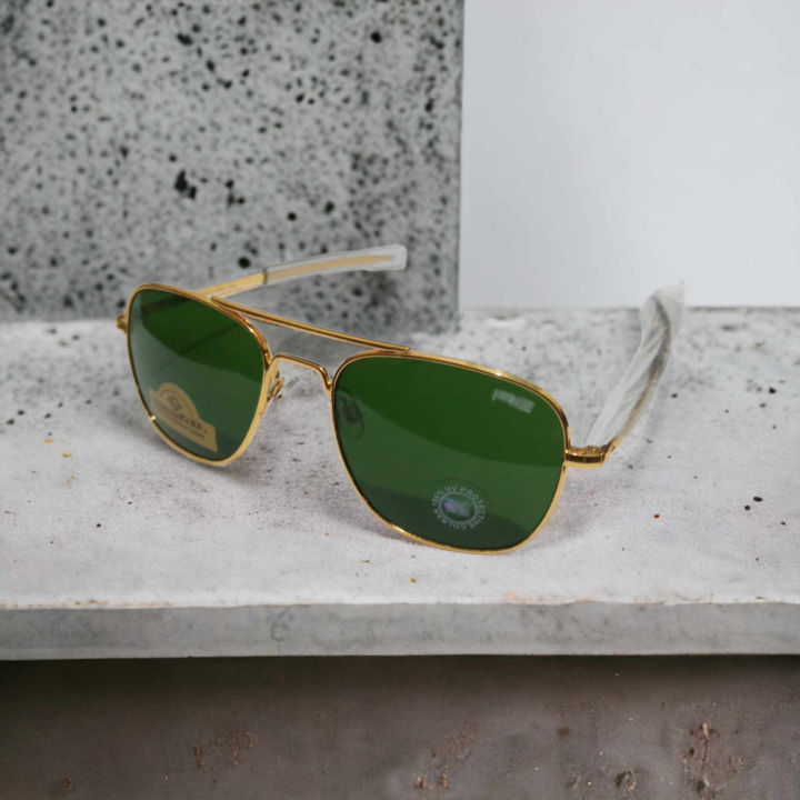 American Optical Fashion Army MILITARY AO Pilot Sunglasses
