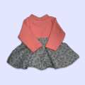 Imported Full Sleeves Baby Frock For Newborn (0 - 6months). 