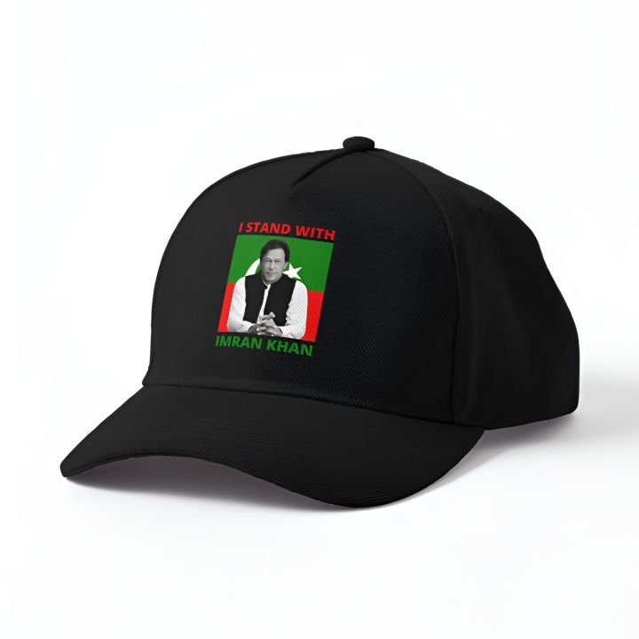 Imran Khan cap I Stand With Imran khan Cap for Boys and Girls Fans Leader Premium Quality cap