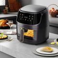 SILVER CREST AIR FRYER 6 / 7.5 / 8 / 10 LITERS DIGITAL TOUCH CONTROL MULTIFUNCTION 1400. 