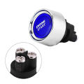 Car Modification Start Ignition Switch 12v24v Automatic Reset One-Click Start Switch LED Light Button Switch. 