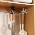 Kitchen Hook Rack Wall-mounted Bathroom Ceiling Rack Household Punch-free Storage Traceless Sticky Hook Kitchen Accessories. 