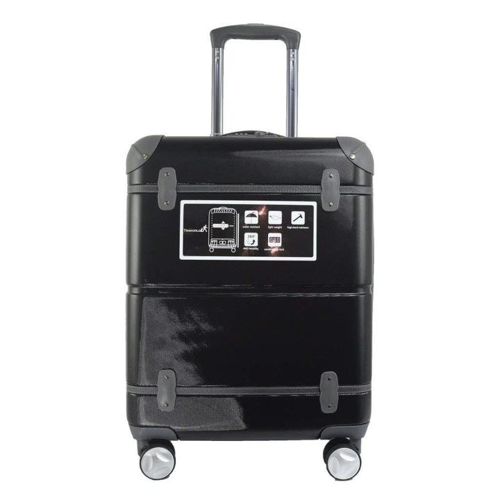 TRAWORLD%20Black%20Hard%20Sided%20Suitcases%20&%20Trolley%20Bags%20-%20Image%203