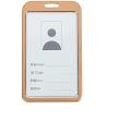 id Card Holder for Office, id Card Holder for Aluminium Metal id Card Holder for Women Men Stylish for School. 
