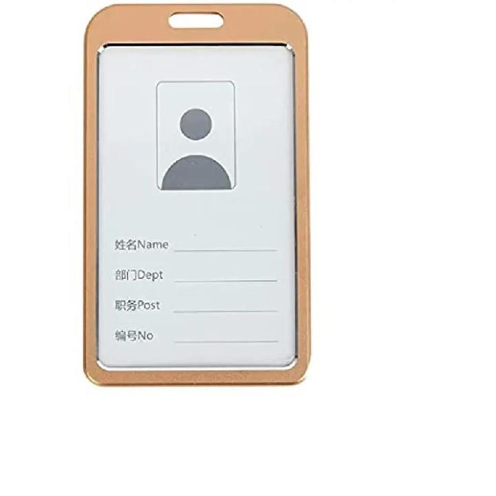id Card Holder for Office, id Card Holder for Aluminium Metal id Card Holder for Women Men Stylish for School