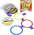 kids Family Games Rings Twister Hopscotch Indoor & Out Door Game Set. 