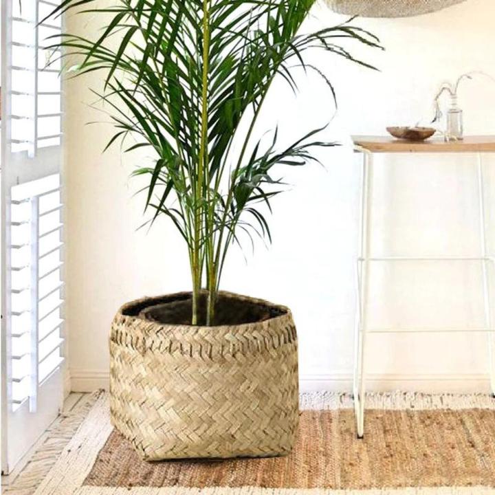 Hand Made Cane Basket/Bamboo-Basket- Set of 2
