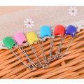 10pcs Holder Diaper pins Hygienic Baby Locking Safety shower 10pcs Cloth nappy hold clip for Baby shower Baby care Diaper. 