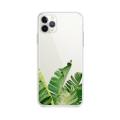 Summer Retro Banana Leaves Phone Case Clear for iphone 12 11 Pro max mini XS 8 7 6 6S Plus X 5S SE 2020 XR cover. 