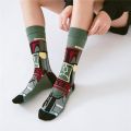 Star Wars Movie Stockings Master Yoda R2-D2 Cosplay Socks Wookiee Jedi Knight Novelty Men's Women's Socks Spring Autumn Winter. 