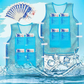 Cooling Vest Summer Cooling Clothes Ice Vest Cool Sunstroke Protective Clothes Reusable Ice Vest for Running. 