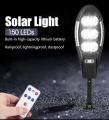 100W Solar Motion Sensor Wall Light Outdoor Street Light waterproof Adjustable Brightness Garden Street Light with Remote Control LED Waterproof Solar Light PIR Motion Sensor Remote Control Garden Lamp Outdoor Solar Street Lamp Street Lights. 