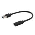 EF 0.2 Meters USB 3.1 Type C To USB 3.0 Male Port Adapter Cable USB-C To Type-A. 