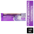 XOC Purple Whitening Toothpaste + free toothbrush - 100ml. 