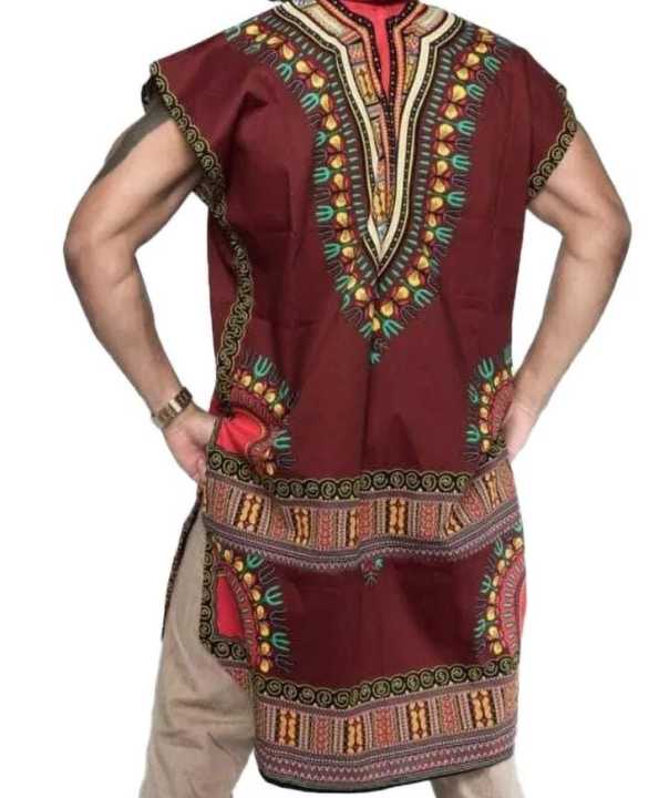 Men's Dashiki Shirts | Short Sleeve Tribal African Caftan Hoodie | Traditional Print Tops T-Shirts