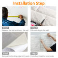 High Quality 5mm Wall Adhesive Sheet 3D foam sheet for brick wall | PE foam sheet | Wall Sticker | Brick wall sheet for Living Room | Kitchen | Bathroom. 