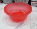 One SMALL Transparent Plastic Bath Tub 8 Liters Random Colors. 