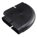 90° Horizontal Bending Connecter Tube PVC Ventilation Fresh Air System Flat Tube. 
