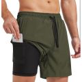 Relaxed Fit Summer Swim Shorts with Secure Inner Pocket for Easy Carrying for Men's. 