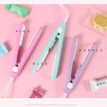 Mini Hair Straightener And Straightner -Girls Favourite -Electric Curling Iron 2 in 1- Curling Iron,Mini Hair Straightener ,Flat Iron Beard Straightener,Portable Hair Straightener-Mini Straightner For Girls. Portable Straightner. Colour full Straightner.. 