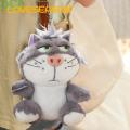 Loveseason Keychain Pendant Ultra Soft Plush Lucifer Cat Car Key Pendant. 