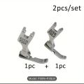Industrial Sewing Machine Presser Feet | Juki Sewing Machine Piping Left & Right Narrow Hinged Foot Set. 