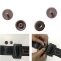 4Pcs Universal Clip Seat Belt Stopper Buckle Button Fastener Safety Car Part. 