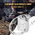 Mini Stainless Steel 5oz Hip Flask Liquor Alcohol Fuel Gas Gasoline Can. 