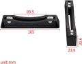 3D Printer Filament Spool Holder 3D Printing Materials Rack Shelves Supplies Fixed Seat for ABS PLA TPU Material Rack. 