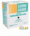 5 Pairs of USA AIR FORCE SOUND GUARD/EAR PLUGS, Soft PVC Foam Material, non- Allergenic, non corded, disposable for  Travel, Sleep, Noise Prevention/Reduction. Pillow Type, Individually Packed in cardboard box - Made by  New Dynamics USA. 