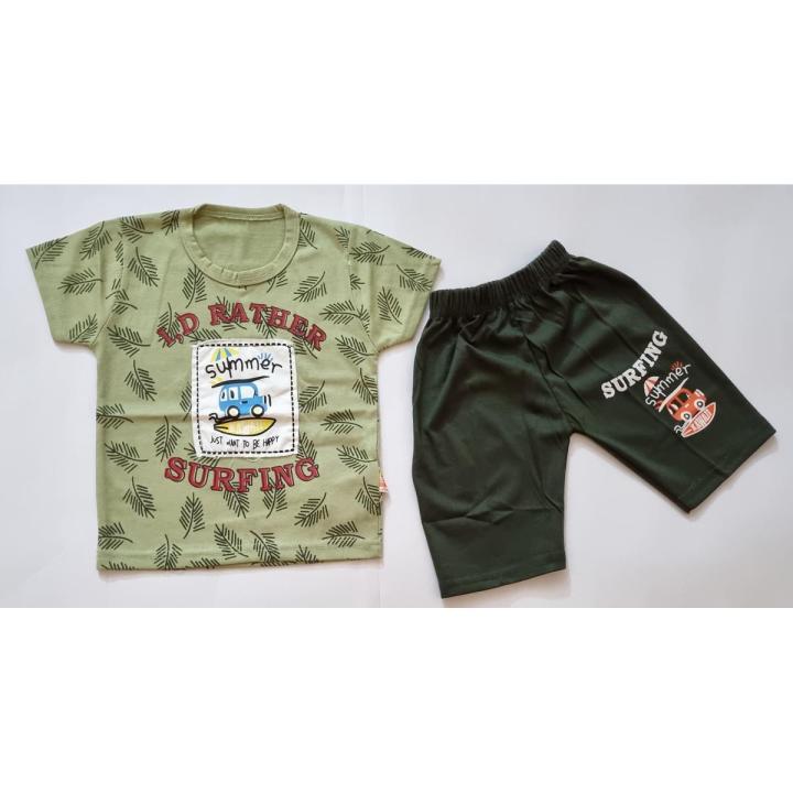 Baby Boys Clothes Set Summer Collection for Kids Baba Dresses Baba Clothes Boys Tshirts and shorts for 1 to 4 Years