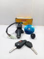 Yamaha YBR 3 in 1  Style Key Kit with Ignition Switch, Tank Lid and Side Tapa lock. 