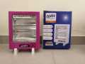 Electric Quartz Room Heater 400W / 800W with safety tip-over switch. 