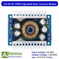 12A 20W DC-DC Car Power Supply Voltage Regulator Buck Converter 8A/100W 12A Max DC 5-40V to 1.2-36V Step Down Volt Convert Module DC-DC Power Module Buck Module by Electrica. 