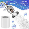 Shower Water Softener Ready in Seconds Removes Heavy Metals Iron Shower Filter Cartridge. 