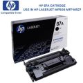 HP 87A Toner Cartridge Compatible for HP LaserJet Enterprise M506dn/M506x/n/dn/MFP M527z printer. 