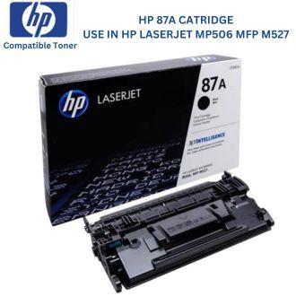 HP 87A Toner Cartridge Compatible for HP LaserJet Enterprise M506dn/M506x/n/dn/MFP M527z printer