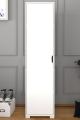 Cupboard Single Door 4 Shelf Wardrobe Single Door White .. This Can Be Customized. 