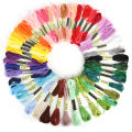 24-150pcs Mixed Color Embroidery Floss Cross Stitch Thread Similar Kit DIY Sewing Craft Handmade Accessories. 