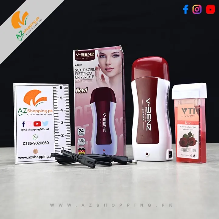 V-BENZ%20Original%20Electric%20Roll%20On%20Wax%20Depilator%20Heater%20Hair%20Removal%20Machine%20(Wax%20Cartridge%20Included)%20%E2%80%93%20Model:%20V-5889%20-%20Image%203