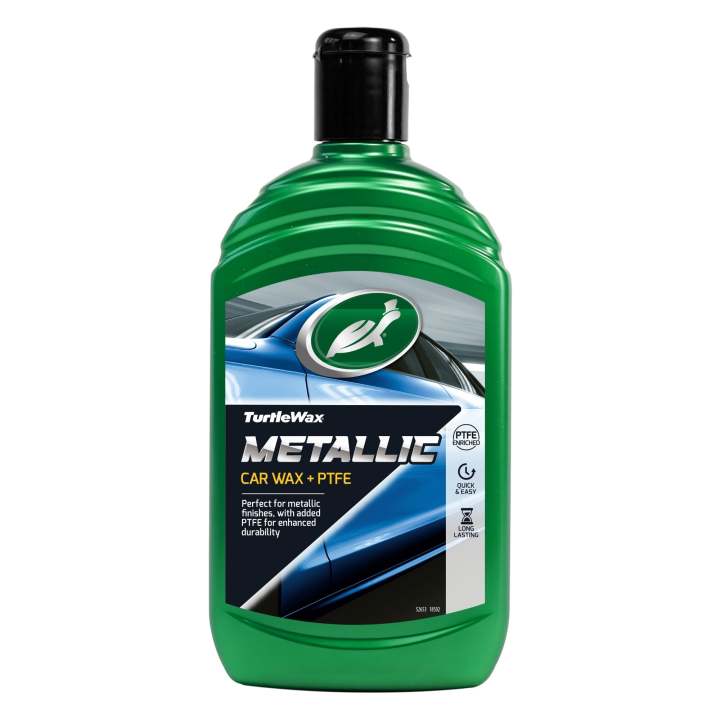 TURTLE WAX METALLIC WAX + PTFE 500 ML