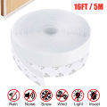 5M Self Adhesive Door Bottom Seal Strip Weather Window Silicone Windproof Self Adhesive Door Sealing Tape. 