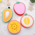 Cute Fruit Shaped Bath Sponge For Body Cleaning Lovely Baby Body Sponge. 